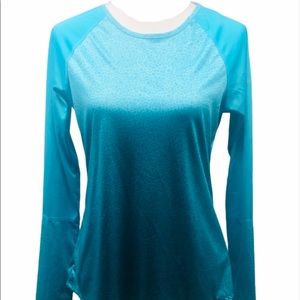 Columbia Women's Blue Long Sleeve Omni Shade Shirt Size US Medium